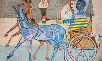 Abtei Seckau Engelskapelle Bekehrung Des Acc88thiopiers.