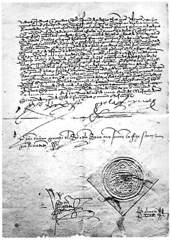 Edict to expel Jews from Spain in 1492