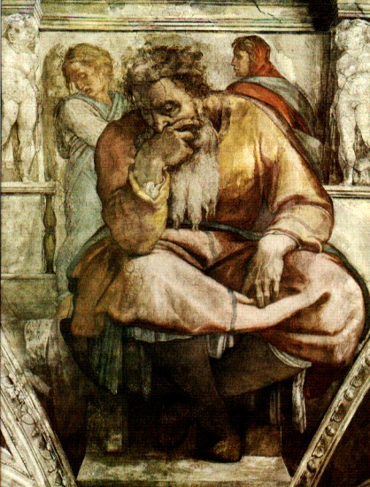 Jeremiah from Michelangelo's Sistine Chapel